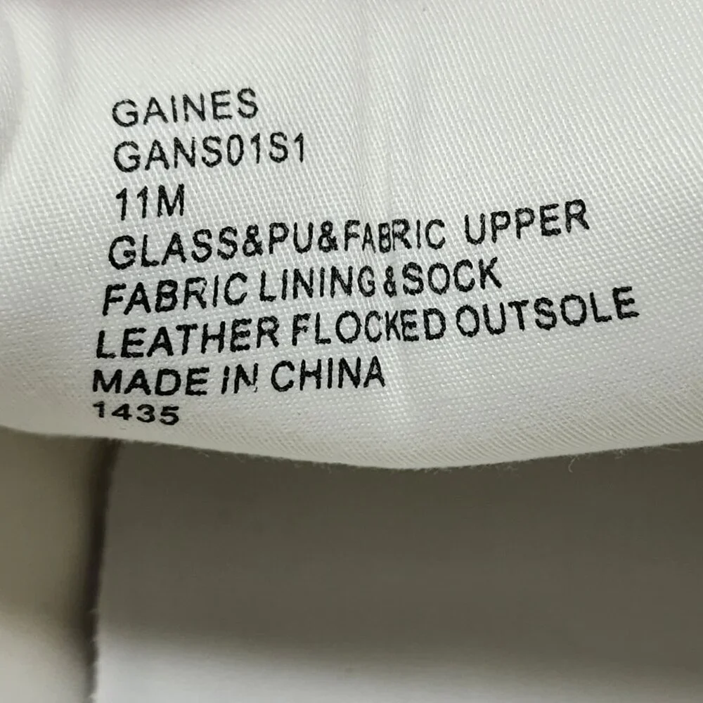 Steve Madden Womens White Sneakers With Rhinestone Heel, Size 11M - Picture 5 of 8